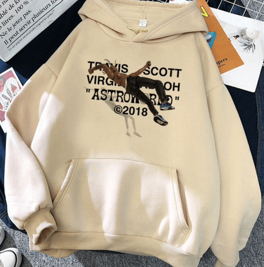 Off white travis discount scott merchandise hoodie